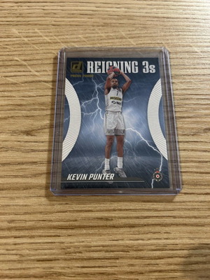 Kevin Punter Partizan Reigning 3s Gold Press Proof Panini Euroleague Card 2023-24