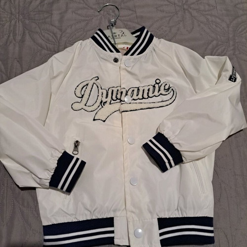 Varsity kids jacket Lousy Livin new, white and blue