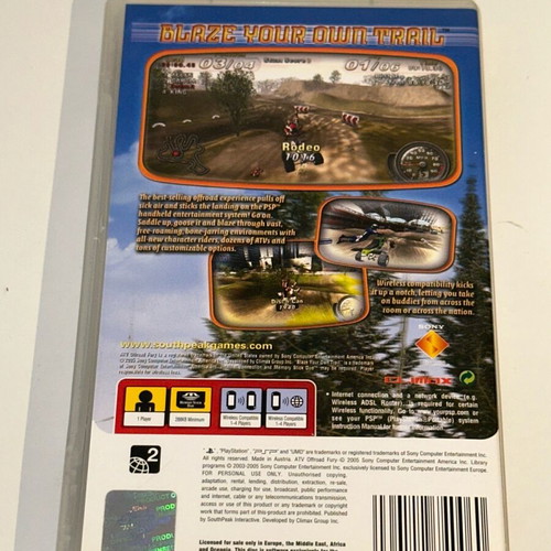 Atv Offroad Fury: Blazin' Trails for PlayStation Portable (PSP) like new