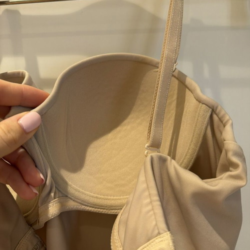 Lovable nude beige body suit shaper size S like new