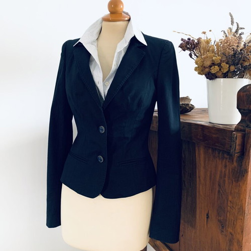 Frankie Morello blazer dark blue like new, size XS