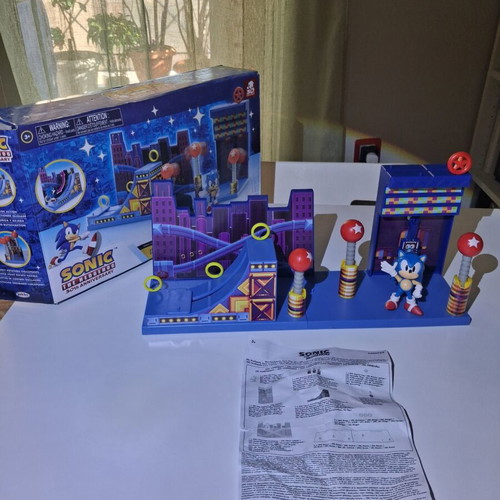 Sonic The Hedgehog Studiopolis Zone Playset Jakks Pacific like new