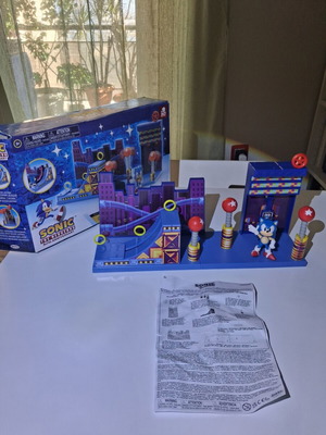 Sonic The Hedgehog Studiopolis Zone Playset Jakks Pacific like new