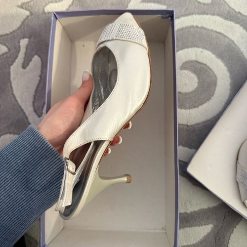Kitten heels J.Bournazos like new, size 40, 6cm heel