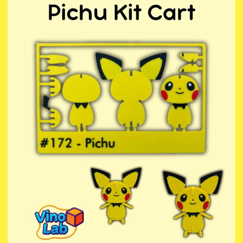 Pichu Kit Cart 3D printed, new