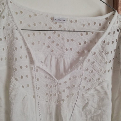 Lascana white blouse like new, size XXL 44