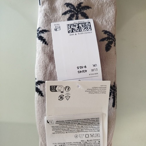 H&M socks beige brand new