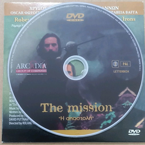 DVD The Mission unused, adventure with subtitles