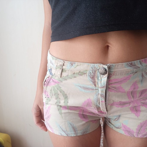 Floral sexy shorts