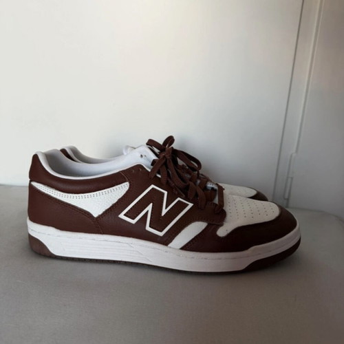 New Balance shoes like new, burgundy and white, size 45.5