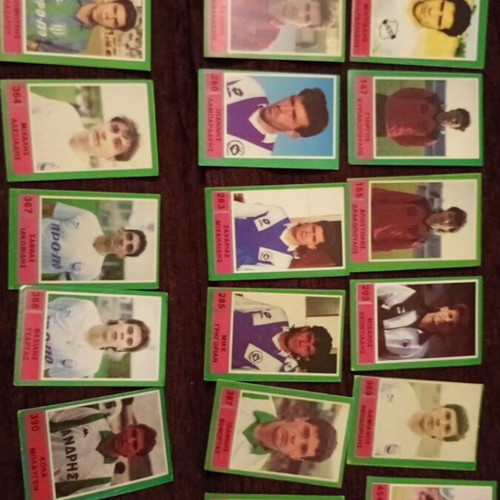 Carousel stickers used, pack of 21, 1992