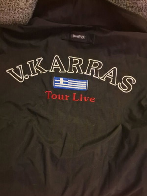 Vasilis Karras Tour Collectible Jacket like new