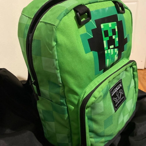 Minecraft backpack authentic new