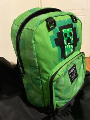 Minecraft backpack authentic new