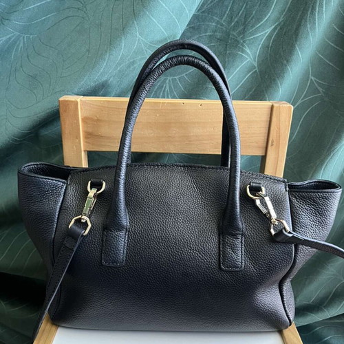 Tosca Blu handbag used, black, 33x19x10 cm