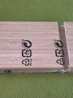 Bamboo phone and tablet stand new, sealed