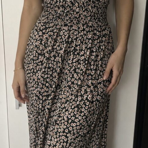 Floral dress used, one size, multicolored