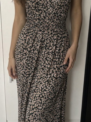 Floral dress used, one size, multicolored