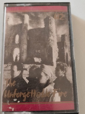 U2 The Unforgettable Fire cassette used