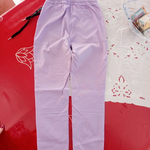 Women's purple slim-fit casual pants size Medium like new