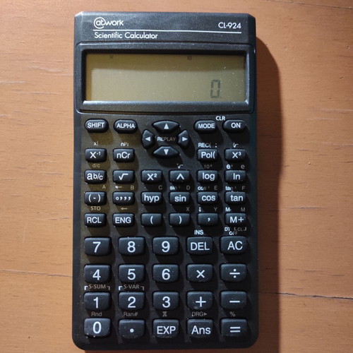 Scientific Calculator Atwork Επιστημονική Αριθμομηχανή CL-924 σαν καινούργιο