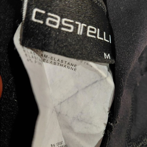 Castelli Bib Tights Nano Flex Size M used Thermal Cycling Pants