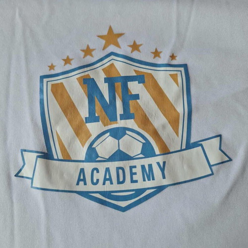 NF Academy Macron football shirt size S like new, white training model