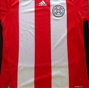Παραγουάη 2010 - 2011 Adidas Home  Football Shirt Jersey - Men's size Medium (M)