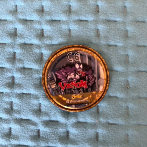 Tapas used Spider-Man collectible toy tag