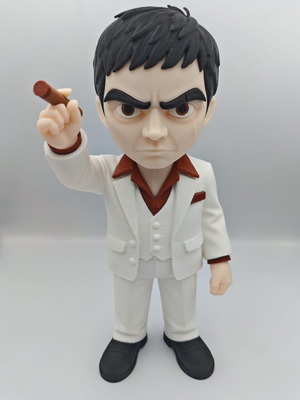 Scarface Tony Montana collectible 3D printed figure new 21cm