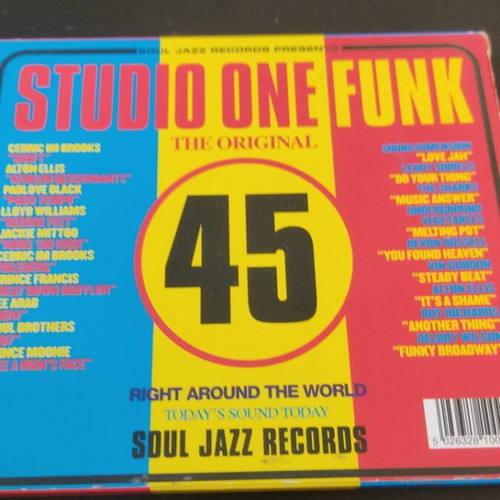Soul Jazz Records Studio One Funk CD like new, reggae