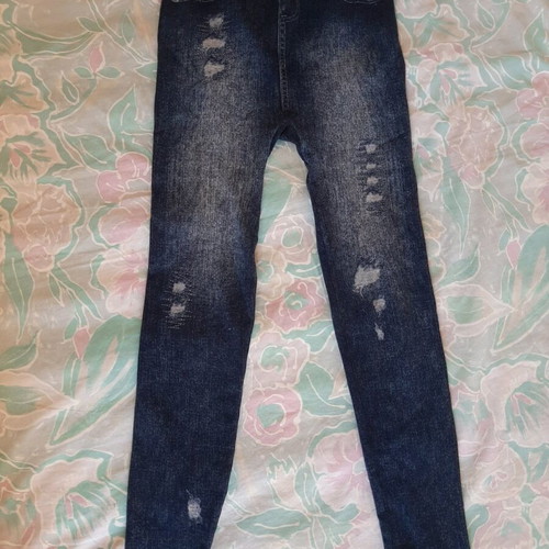 Blue leggings like new, size S / 36 / 8