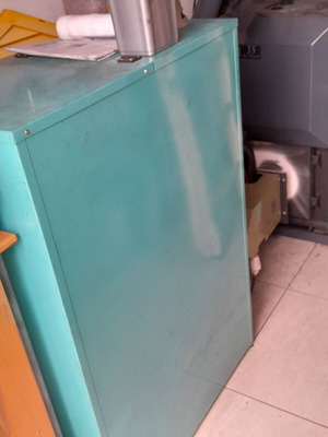 Pellet heating system pecal 35 used with 135-liter boiler