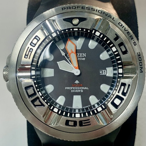 Citizen Eco Drive Promaster BJ8050-08E watch like new, scuba diving 30Atm