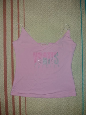 Top S pink elastic like new