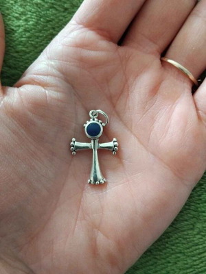 Silver dangle charm like new
