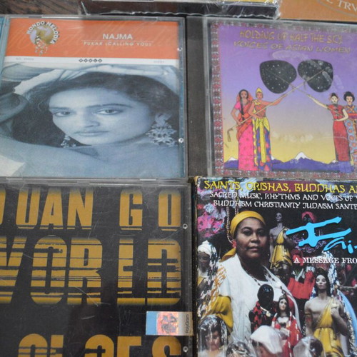 Συλλογή CD με Ethnic World Music και Compilations
