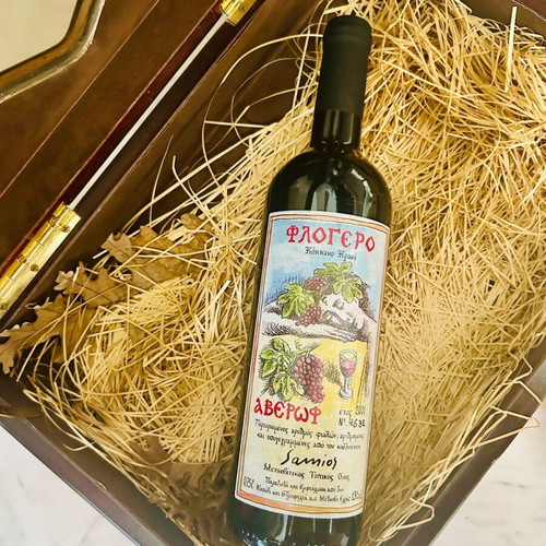 Red Wine Ktima Averof 2001 Merlot New