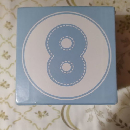 Collectible cardboard box new 12x12x12 cm