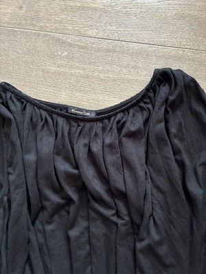 Massimo Dutti dress, black, soft elastic fabric