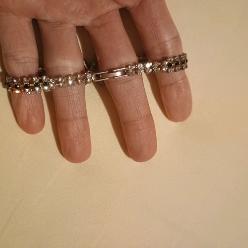 Infinity bracelet new, silver