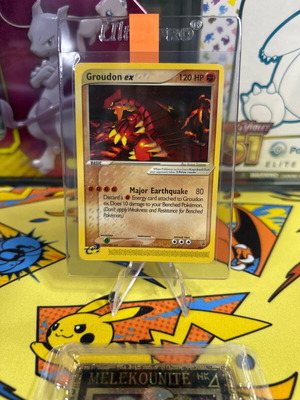 Pokemon card Groudon ex promo