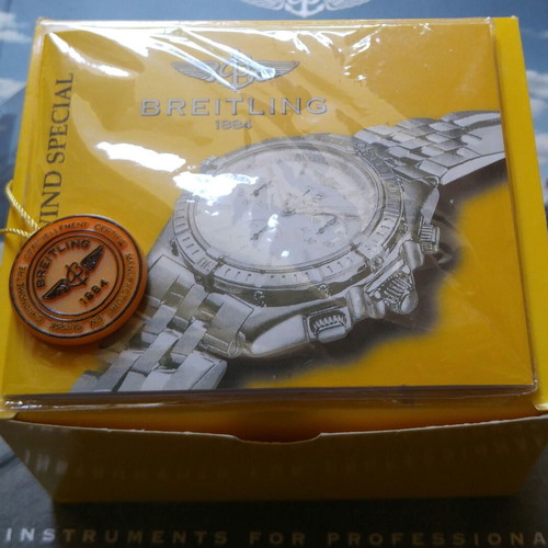 Breitling wooden box new