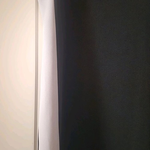 Anel dress black with white detail new, size M