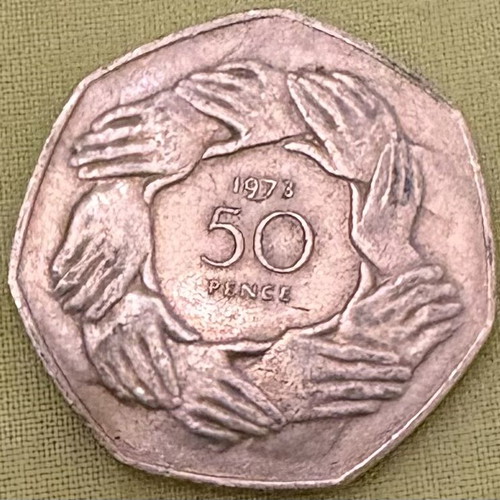 England Coin 1973 like new