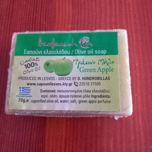 Olive Oil Soap Lesviaki Gi Green Apple new