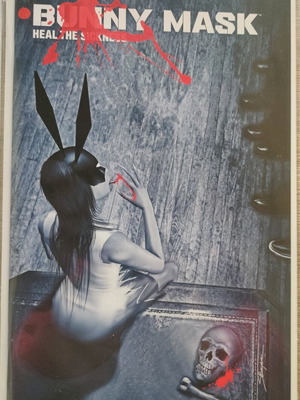 Bunny Mask #1 Horror Mini Series Blood Variant new