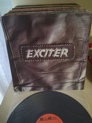 Exciter Exciter vinyl record, metal, 1988 release