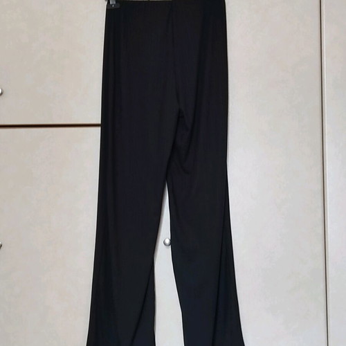 Pink Woman women's fabric pants size M unused, black