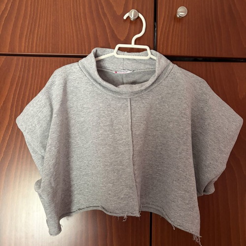 Marmalady Grey Cropped Top like new, cotton, size L